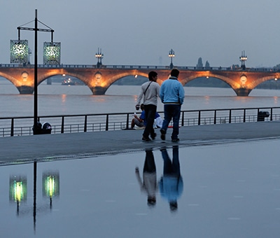 Garonne waterfront, Bordeaux, France (c) Vincent Monthiers