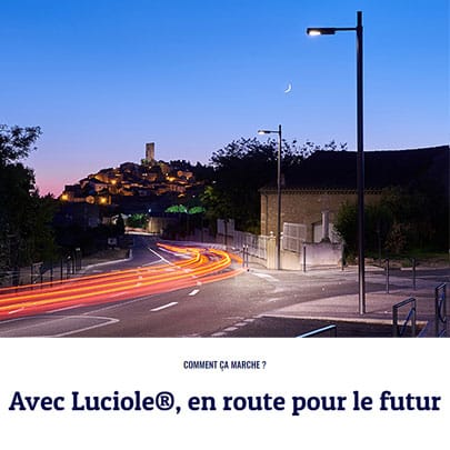 extrait de l'article sur la traversée de Montady et son éclairage intelligent dans TP demain