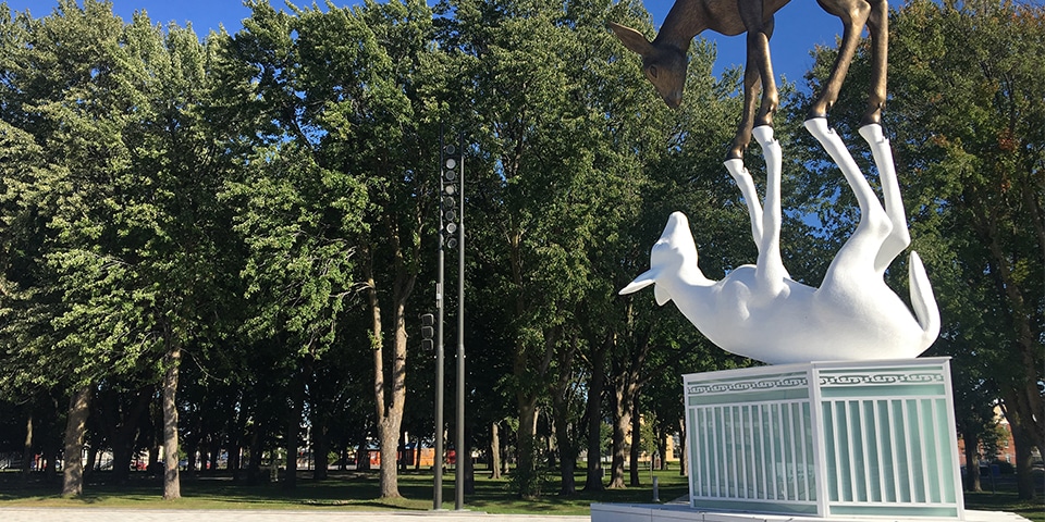 Jean Béliveau square project, Quebec