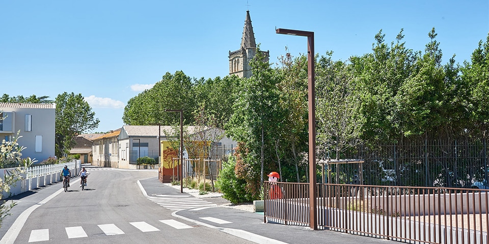 Projet rue de l'Egalité, Sérignan, vidéosurveillance