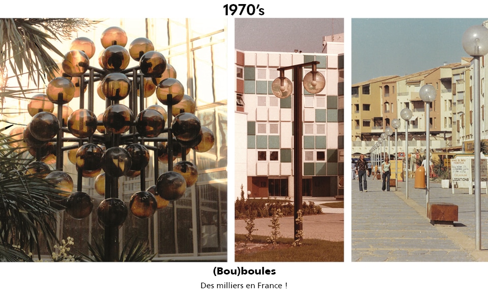 modèles (Bou)boules, avec tête en forme de boule caractéristique de l'époque