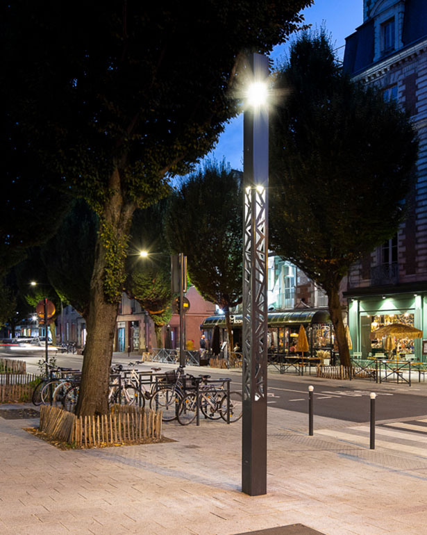 Pedestrian walkway, Janvier Avenue, Rennes