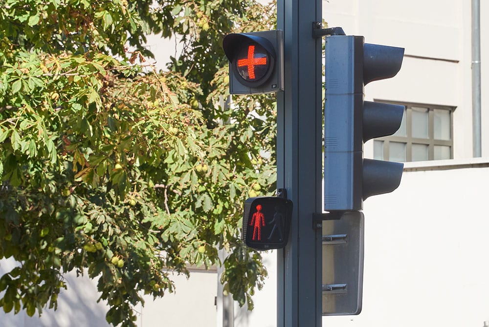 road signage support for integration into a Technilum street lighting pole