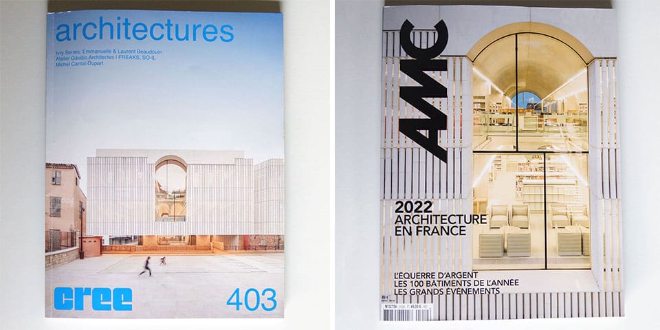 magazines Archi Cree et AMC