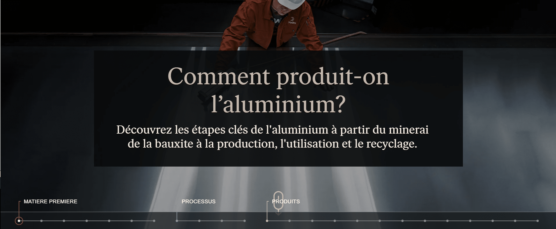 processus de fabrication de l'aluminium du minerai à la production en passant par l'utilisation et le recyclage