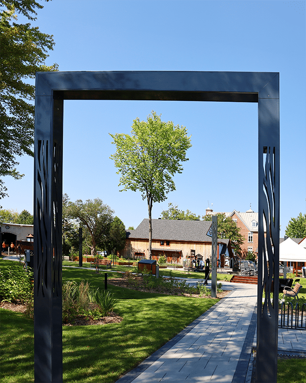 Boileau garden, Chambly