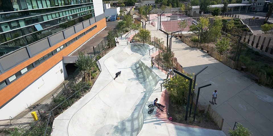 Skatepark de Courbevoie