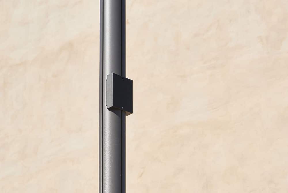 Wi-fi module integrated into a Technilum public lighting column