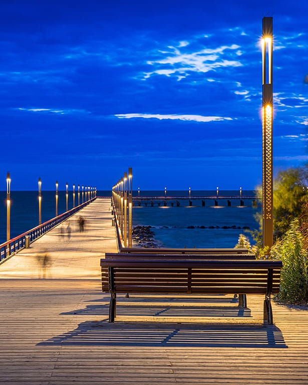 Basanavičius promenade, Palanga