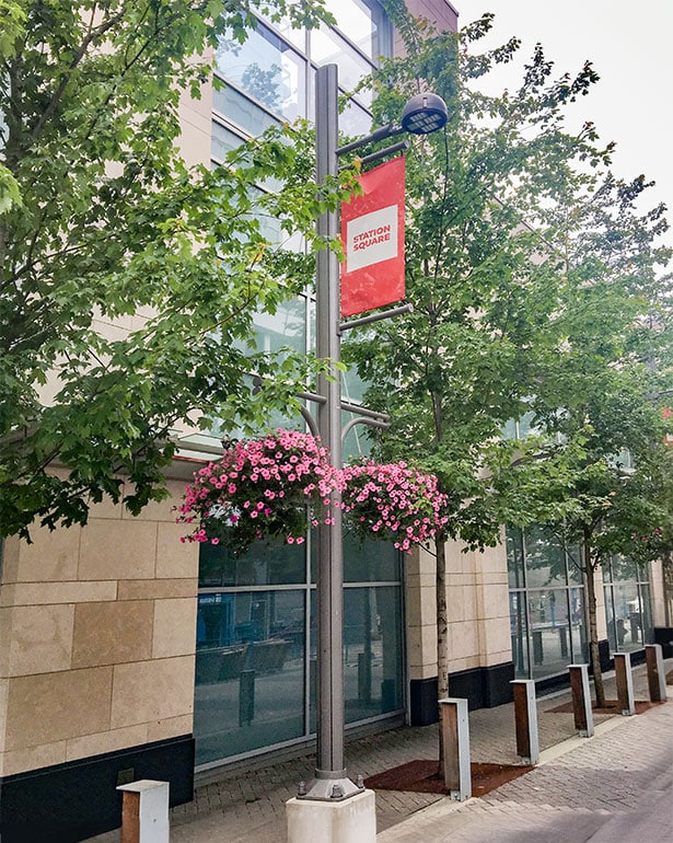 Station square, Burnaby