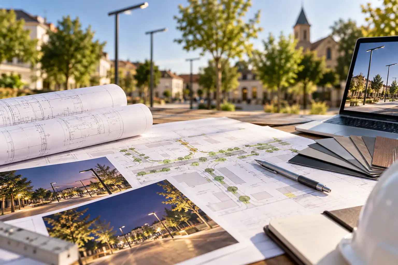 Plan d’éclairage urbain