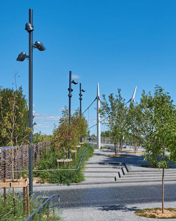 Passerelle Saint Roch, Sérignan