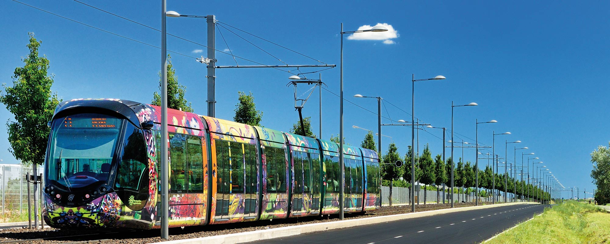 Tramway Line 1 2 3 4 Montpellier Staple Tram Octave Technilum Tramway Line 1 2 3 4 Montpellier Staple Tram Octave Technilum