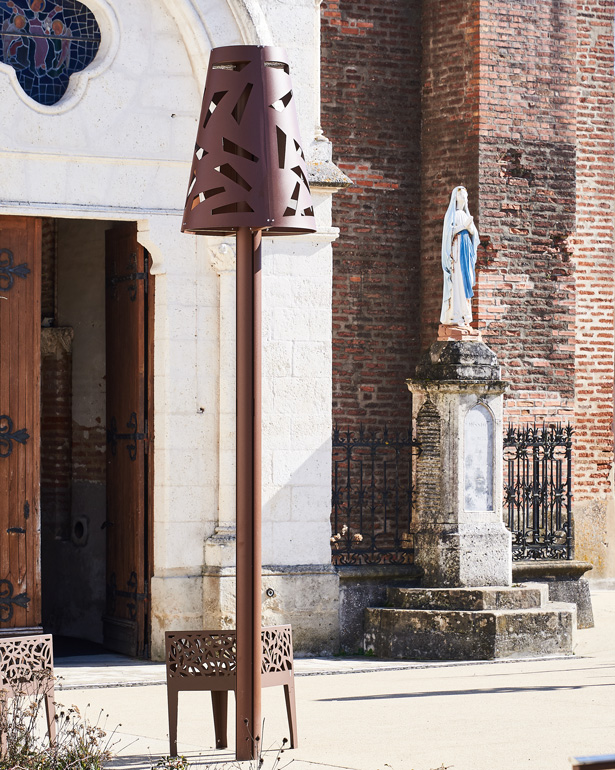 City center, Villeneuve de Marsan